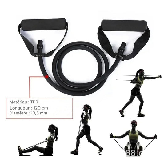 FitResist™ – Bandes Élastiques d'Entraînement – Set Musculation & Yoga