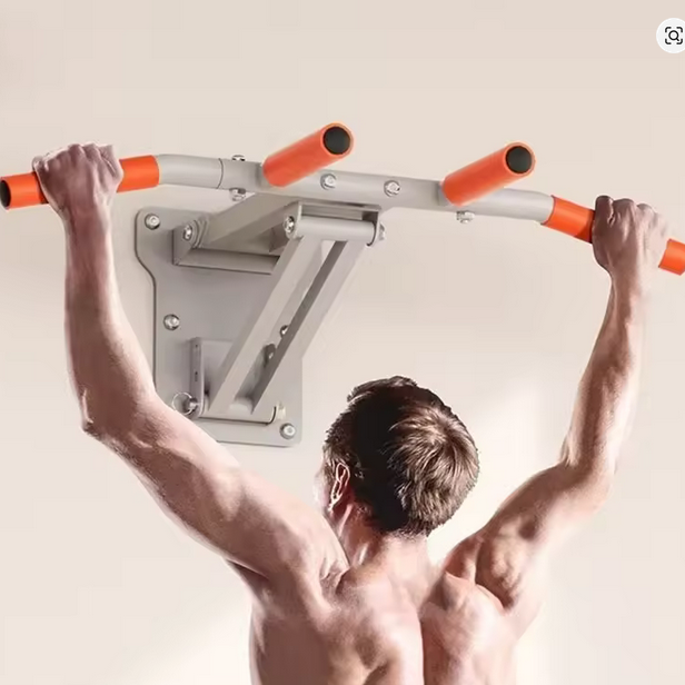 Barre de Traction Murale – Dos, Biceps & Abdos à Domicile