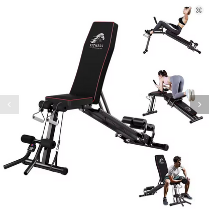 Banc de Musculation Réglable – Home Gym Professionnel 400 kg